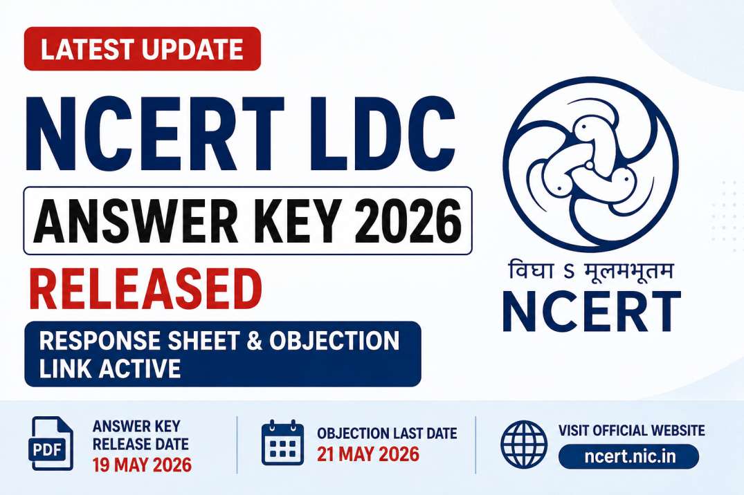 NCERT LDC Answer Key 2026 released