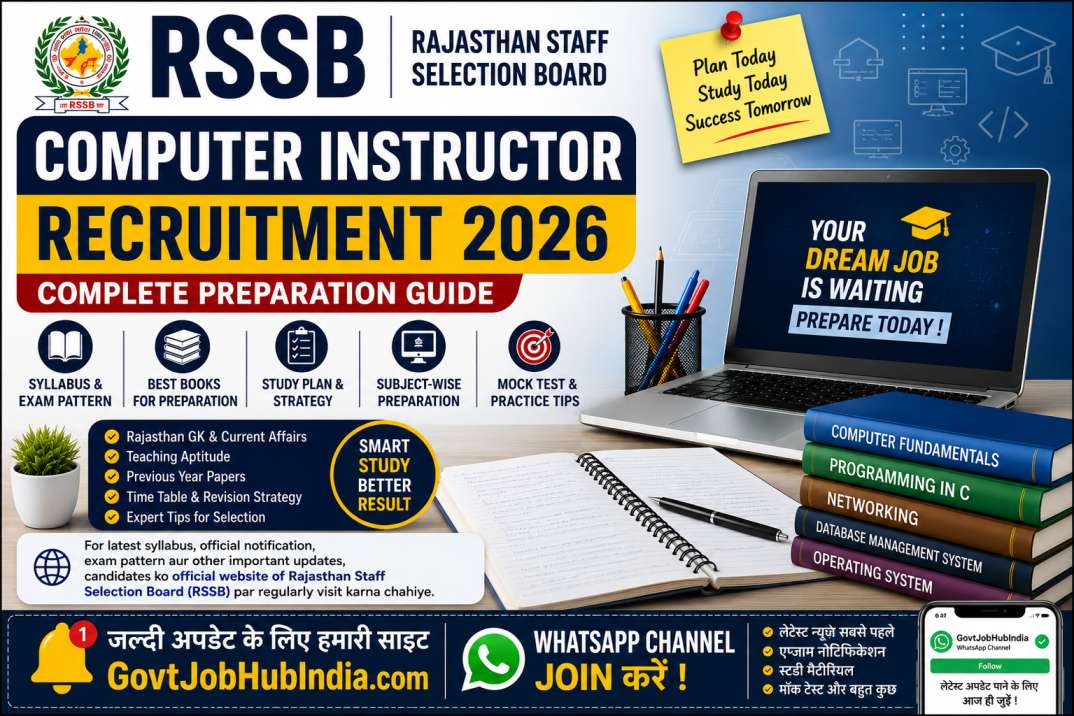 RSSB Computer Instructor Recruitment 2026 Preparation