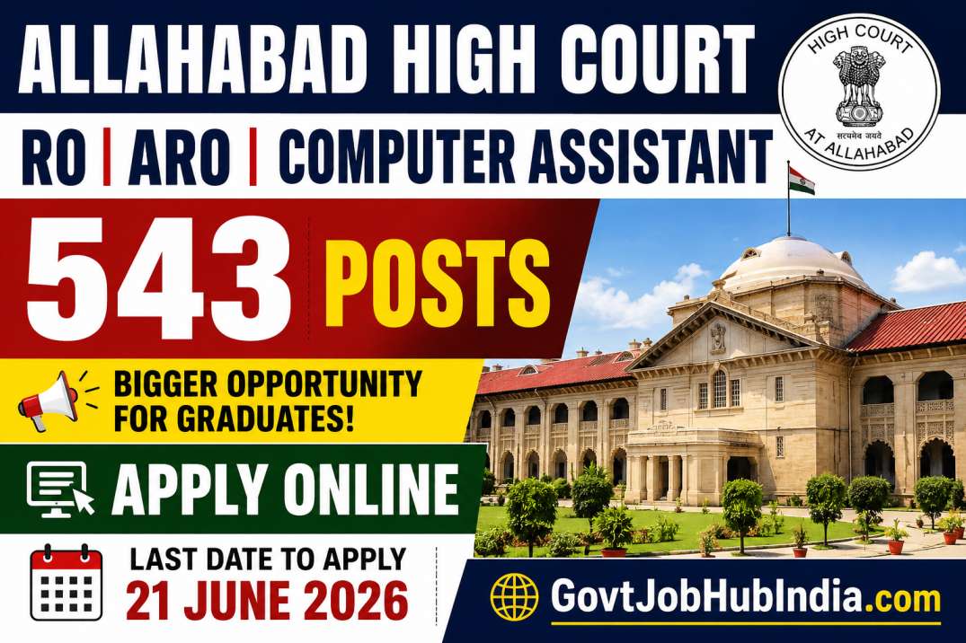 Allahabad High Court RO ARO Recruitment 2026