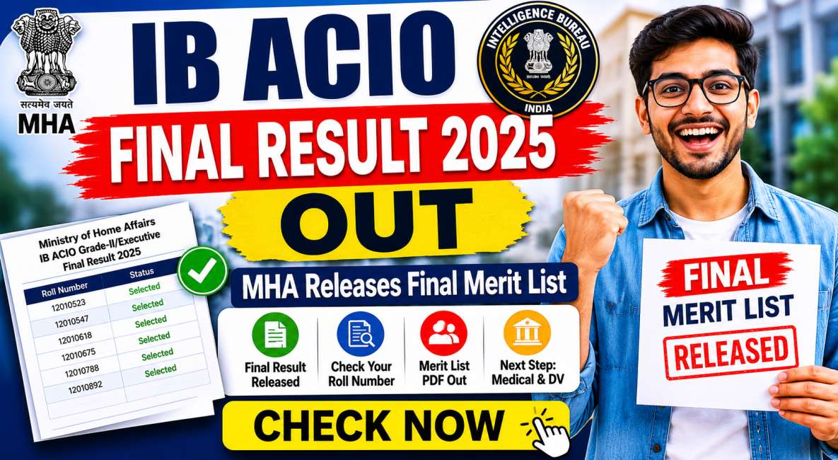 IB ACIO Final Result 2025