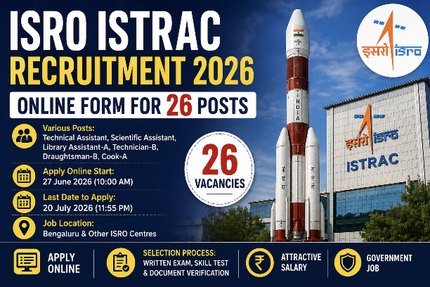 ISRO ISTRAC Recruitment 2026
