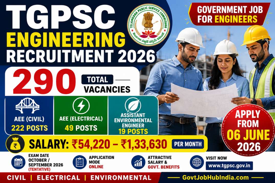 TGPSC Engineering Recruitment 2026