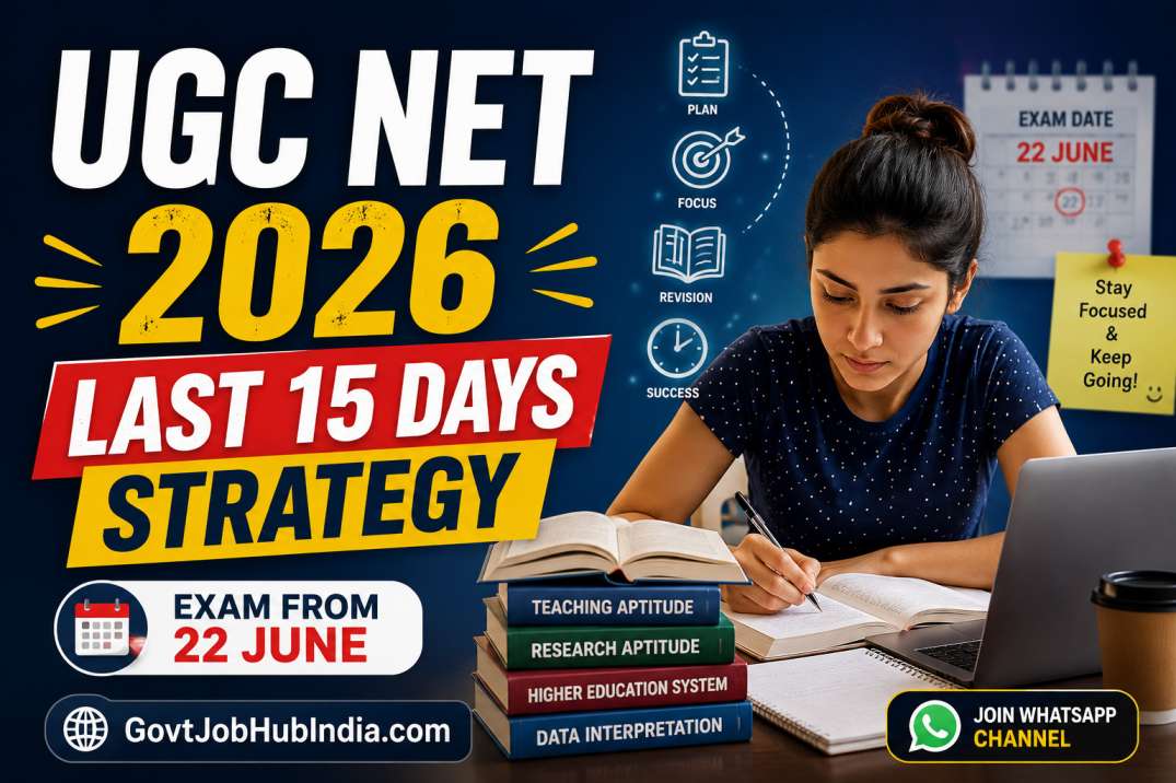 UGC NET 2026 Last 15 Days Preparation Strategy
