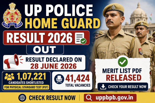UP Police Home Guard Result 2026