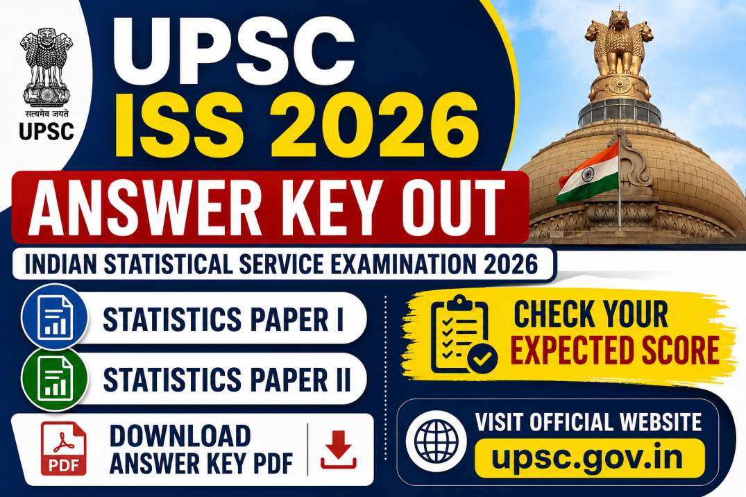 UPSC ISS 2026 ANSWER KEY OUT