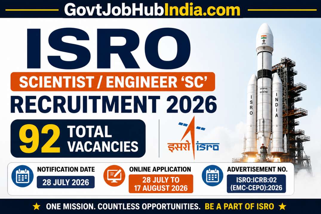 ISRO Scientist Engineer Recruitment 2026