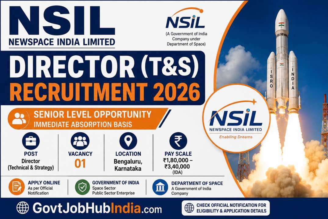 NSIL Director Recruitment 2026