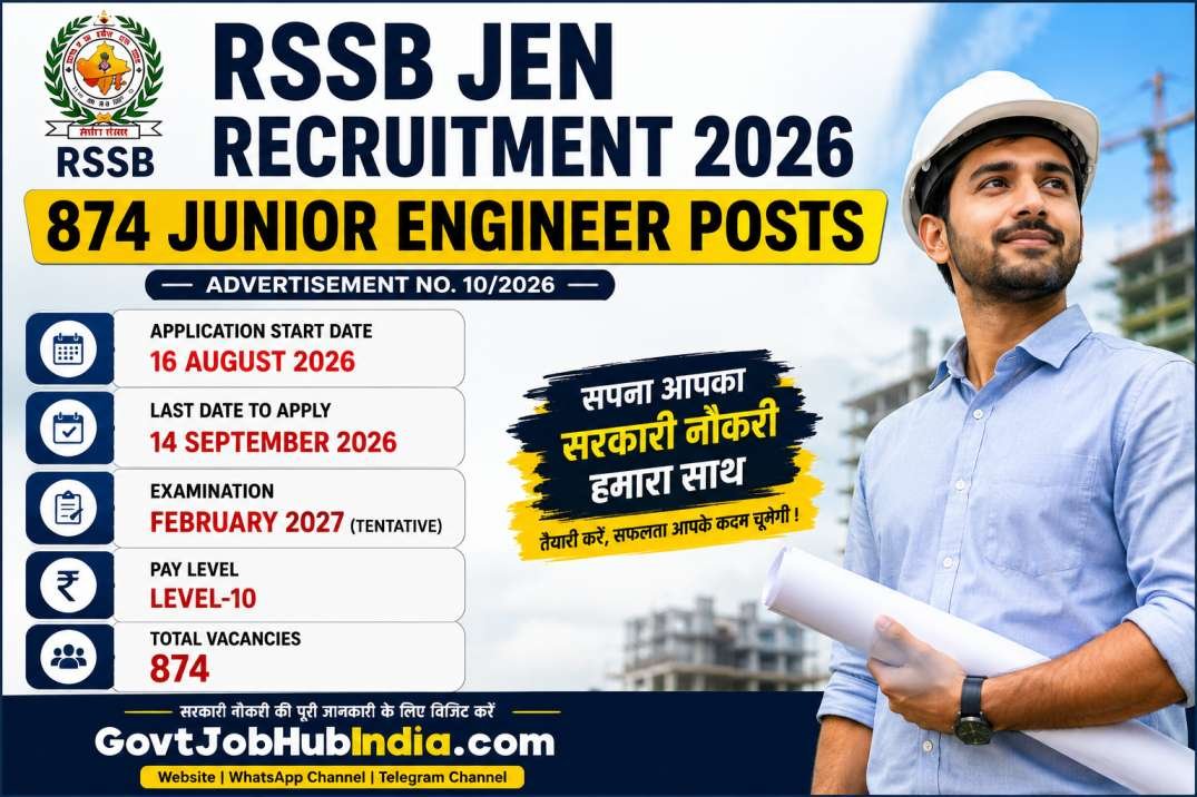 RSSB JEN Recruitment 2026