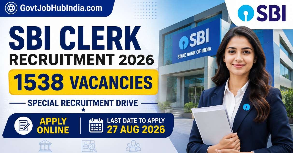 SBI Clerk Recruitment 2026