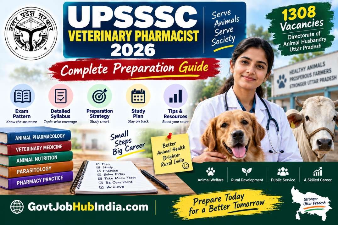 UPSSSC Veterinary Pharmacist 2026